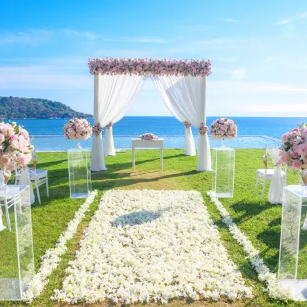 الجمع بين اللونين الأخضر والوردي 