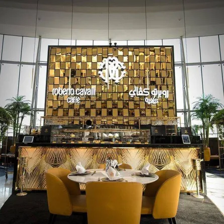 أفخم مقاهي رياض بارك - الصورة من حساب كافالي كافيه على إنستقرام