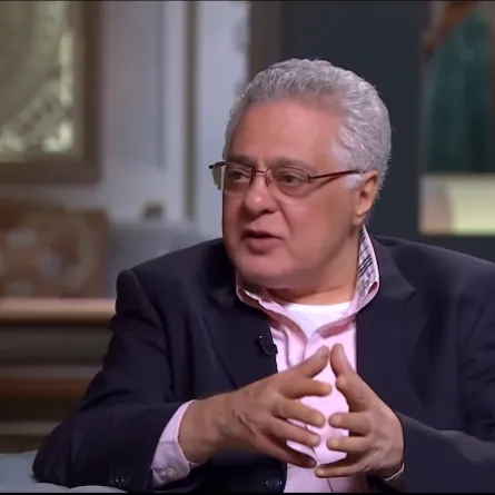 توفيق عبد الحميد - لقطة شاشة من برنامج صاحبة السعادة