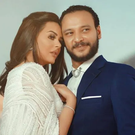 هنادي مهنى وأحمد خالد صالح - الصورة من حسابها على إنستغرام