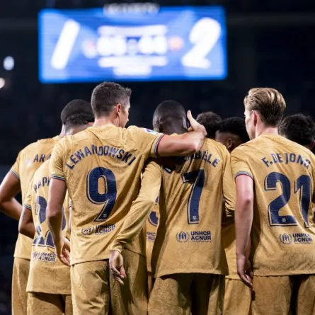 صورة لفريق برشلونة