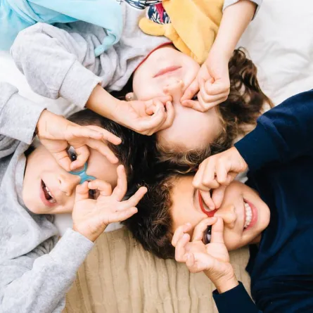 صورة لتجمع الأطفال