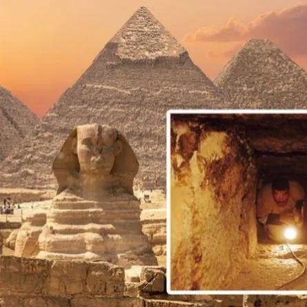 تصميم خفي قد يفسر لغز بناء الأهرامات