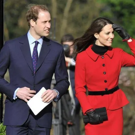 كيت ميدلتون والأمير ويليام - الصورة من وكالة رويترز