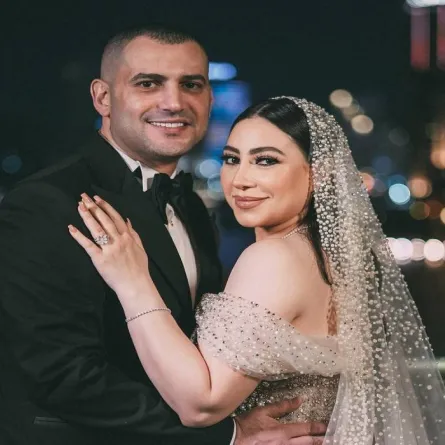 بوسي وهشام ربيع - صورة من حساب بوسي على فيسبوك