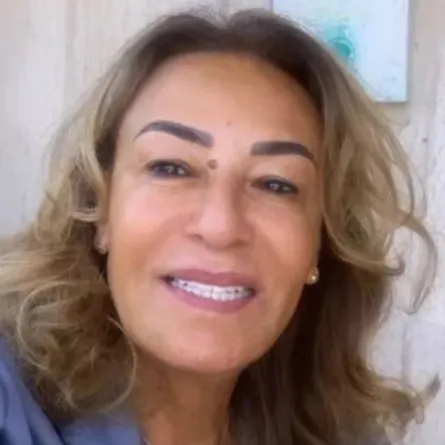 نزهة الركراكي - الصورة من حسابها على انستغرام 