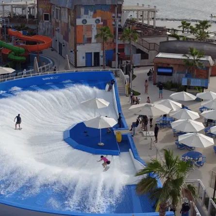 المنتزهات المائية الأكثر شيوعًا في المملكة . الصورة من العلاقات العامة