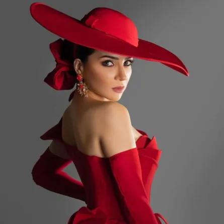 مي عز الدين تبدأ الترويج لخط أزياء يحمل اسمها.. شاهد القطعة الأولى