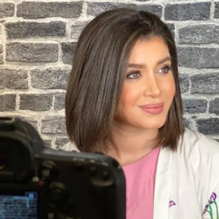 رانا الشافعي -الصورة من حسابها على الانستغرام