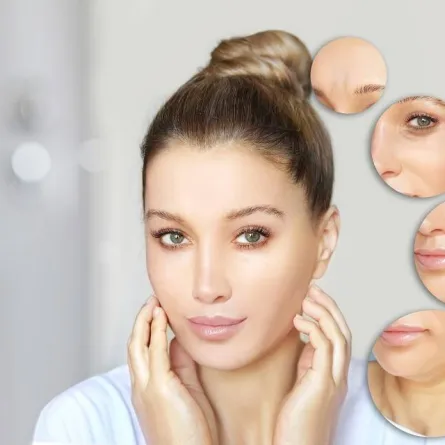 العناية بالوجه والرقبة