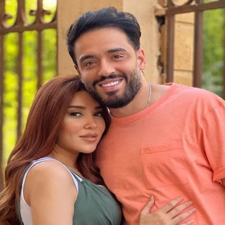 رامي جمال وطليقته ناريمان - صورة من حسابها على انستغرام