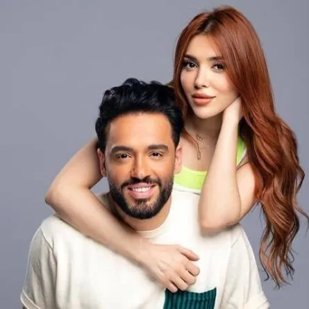 رامي جمال وزوجته ناريمان -  صورة من حسابها على انستغرام