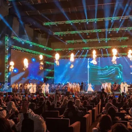 مسرح أبو بكر سالم- الصورة من حساب بنش مارك على الانستغرام