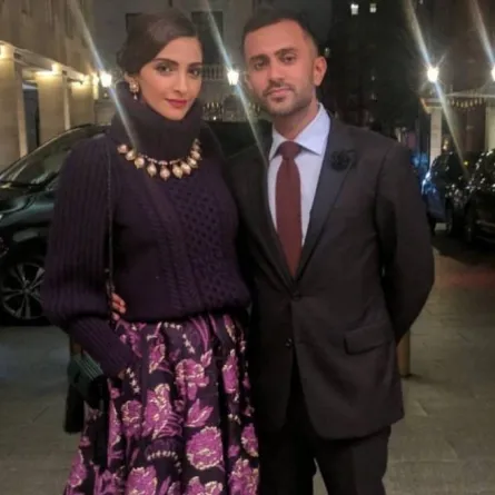 سونام كابور وأناند أهوجا- الصورة من حساب سونام كابور على إنستغرام