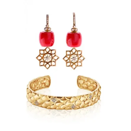 قطع مجوهرات ساحرة مستوحاة من التراث السعودي من أشهر الدور المحلية