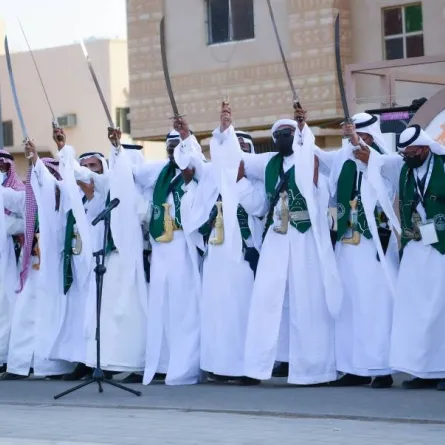 العرضة السعودية - تصوير بشير صالح