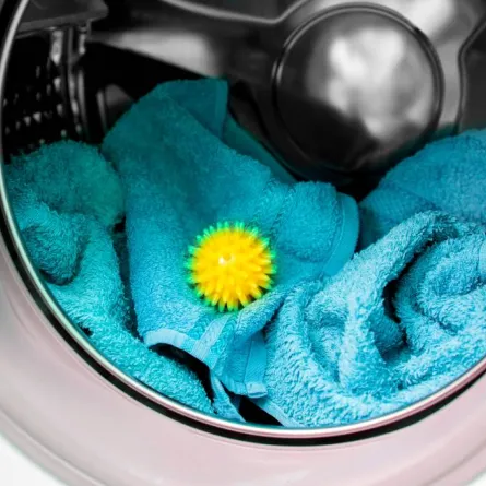 منشفة في الغسّالة