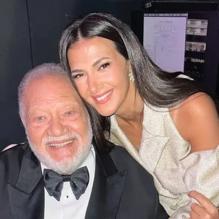 دنيا سمير غانم ويحيى الفخراني - صورة من حساب دنيا على انستغرام