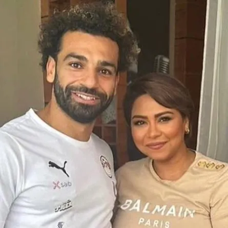 شيرين عبد الوهاب ومحمد صلاح - صورة من حسابها على انستغرام
