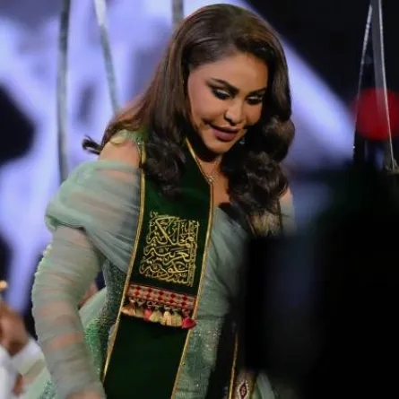الفنانة احلام في حفل الرياض