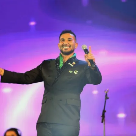 احمد سعد - الصورة من المركز الإعلامي لبنش مارك