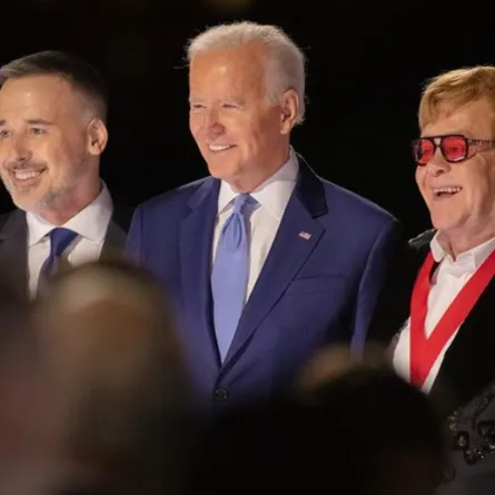 إلتون جون في البيت الأبيض