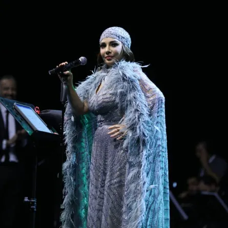 أصالة نصري من الحفل