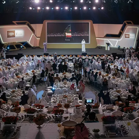 "جائزة الشارقة للاتصال الحكومي 2022". الصورة من "وام"