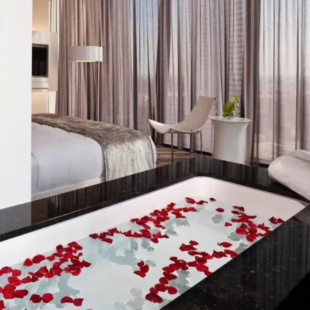 أجواء رومانسية في غرف فندق ميليا فيينا