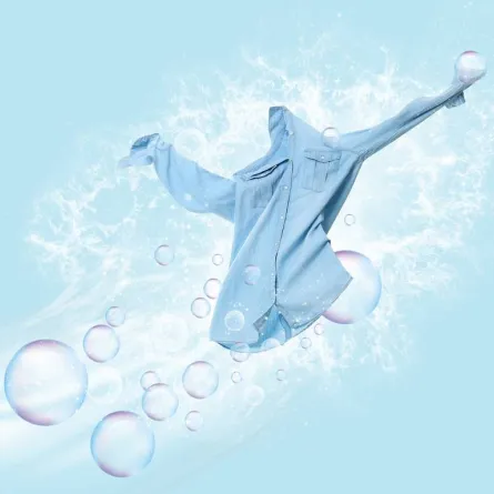 غسيل القميص المبقّع