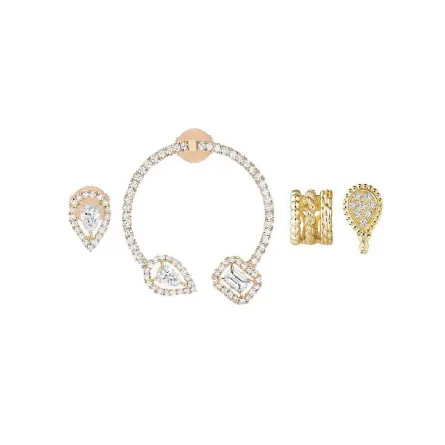 موديلات أقراط غير متماثلة لخريف 2022