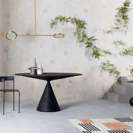 نموذج عن ورق الجدران في المنزل المعاصر