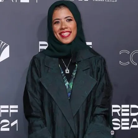 صورة من المركز الإعلامي للمخرجة جواهر العامري 