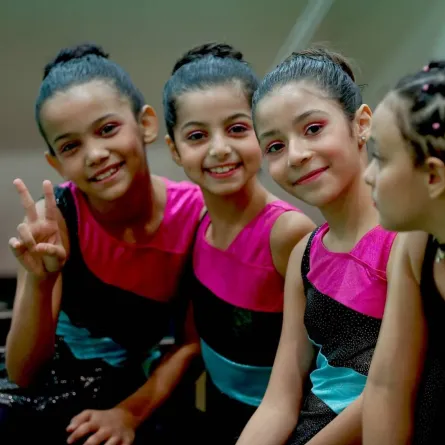 انطلاق بطولة الفتيات للجمباز في الرياض