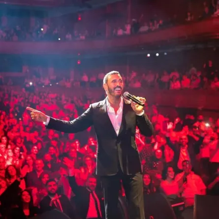 كاظم الساهر - صورة من حسابه على انستغرام