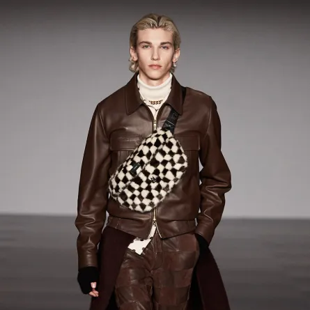 جاكيت جلد من أميري Amiri