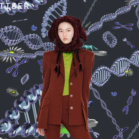 موديلات بدلات بالألوان الترابية لخريف 2022 من فيجان تايجر Vegan Tiger