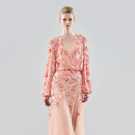  فساتين سهرة محدّدة للخصر لأم العروس من رامي العلي Rami Al Ali 