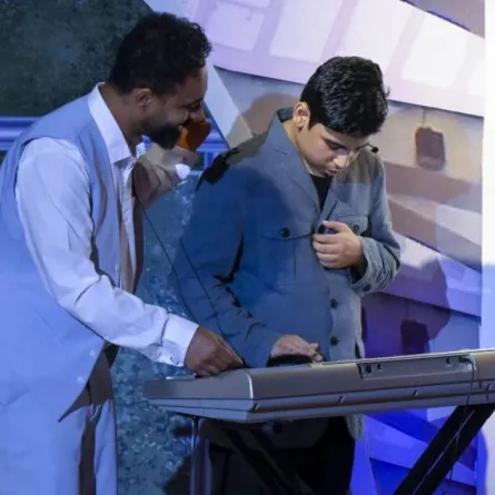 خالد هزازي في مسرحية صالة 4