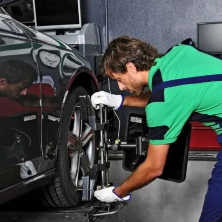 ترصيص اطار السيارة