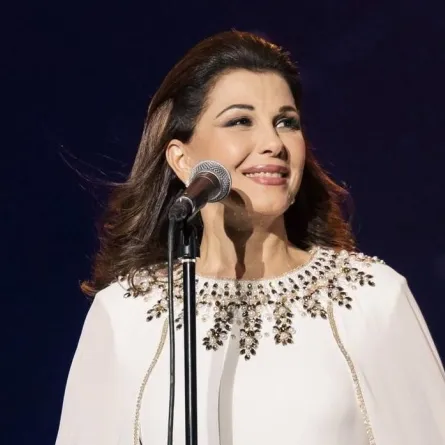ماجدة الرومي في مهرجان الغناء بالفصحى - الصورة من الحساب الرسمي لوزارة الثقافة على تويتر