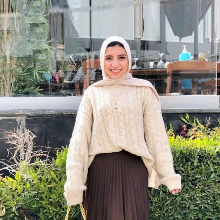 التنورة البنية للمحجبات