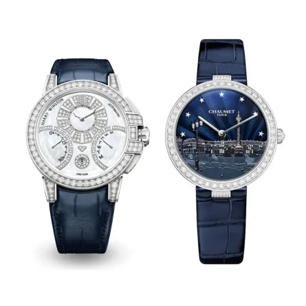 ساعات باللون الازرق الداكن لخريف 2022