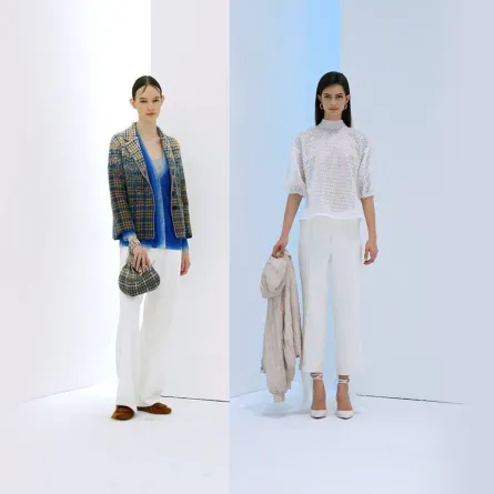 طرق تنسيق البنطلون الأبيض لخريف 2022