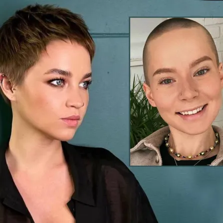 قصات شعر مناسبة لشهر اكتوبر الوردي