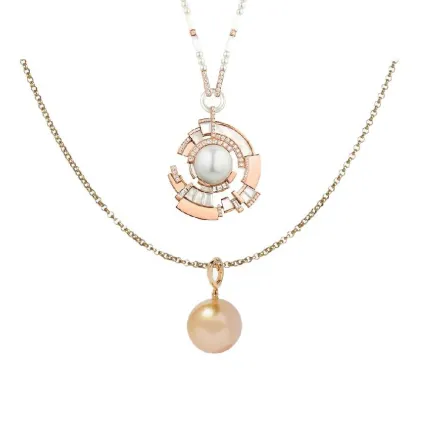 تألقي بأجمل موديلات سلاسل لؤلؤ لخريف 2022