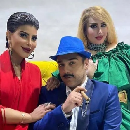 شهاب جوهر وزوجته إلهام الفضالة - صورة من حسابه على انستغرام