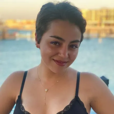 إلهام صفي الدين بعد المشاركة في مهرجان فينيسيا: فخورة إن إلهام شاهين خالتي ولكن لم أعتمد عليها