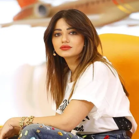 رحمة رياض  - صورة من حسابها على انستغرام