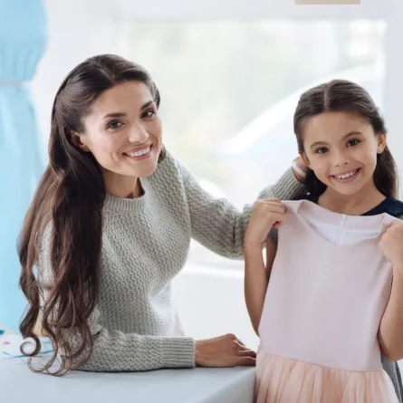 صورة لأم وابنتها